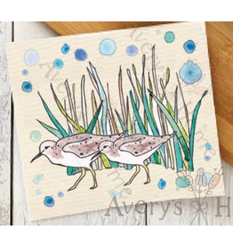 Swedish Dish Cloth, Sandpipers-Avery