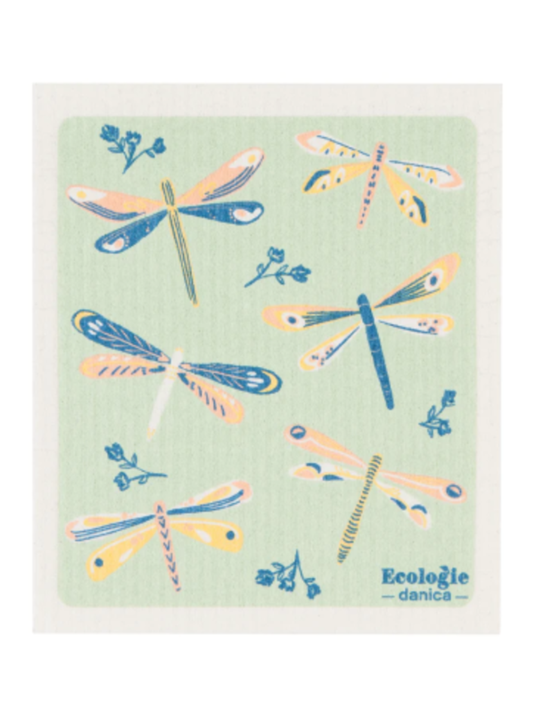 Now Designs Swedish Dish Cloth Dragonfly now