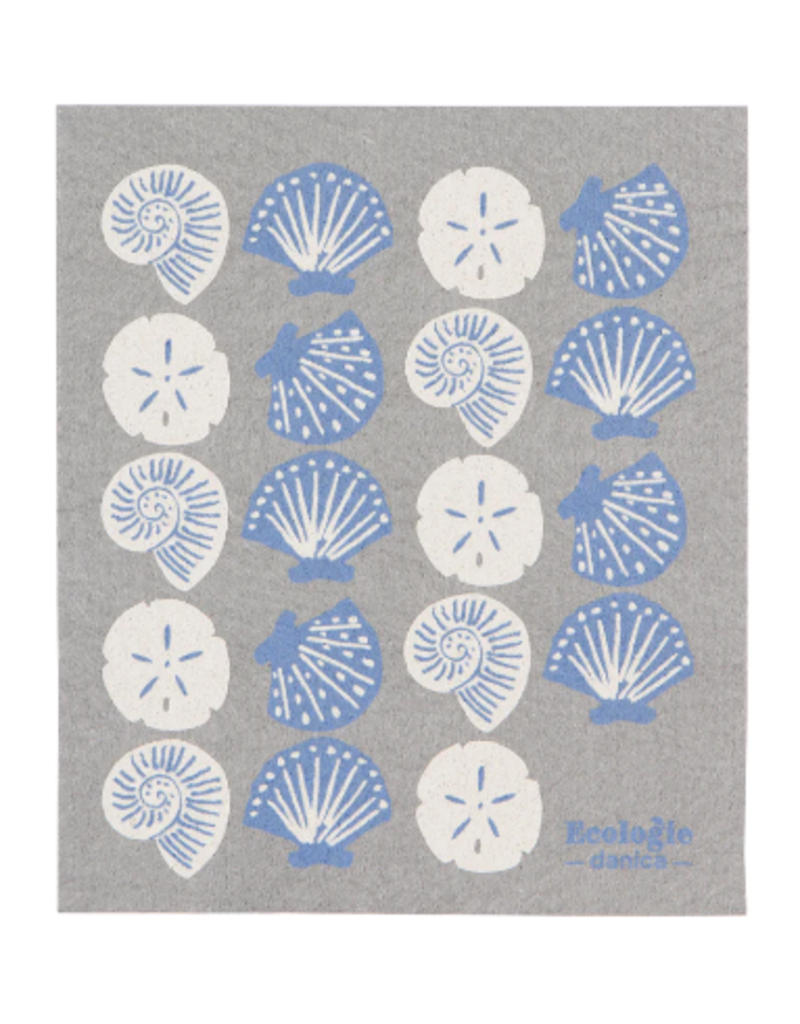 Now Designs Swedish Dish Cloth Seaside Shells now