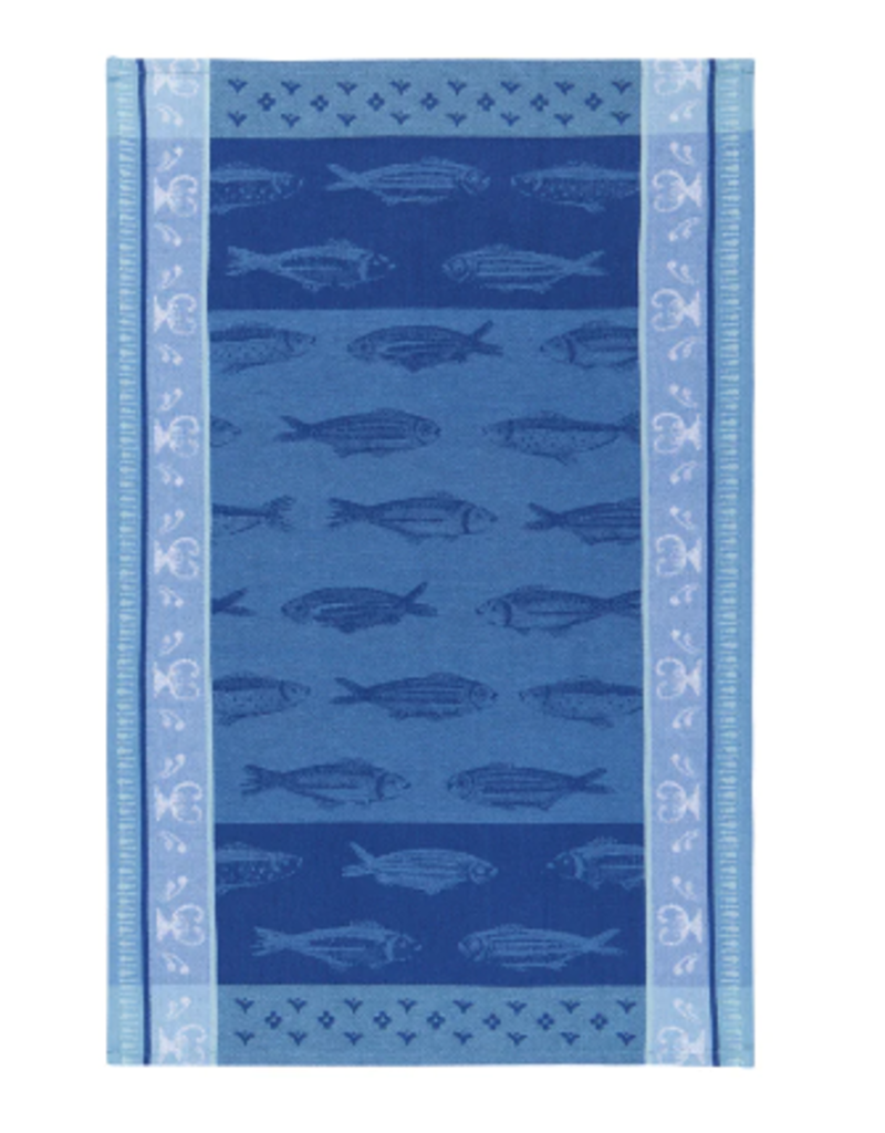 Now Designs Dish Towel Aveiro Fish, jacquard