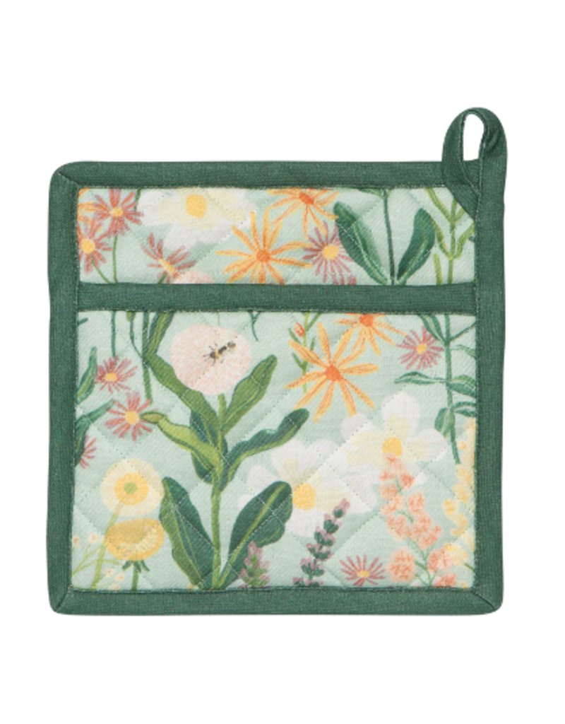 Now Designs Potholder Bees & Blooms