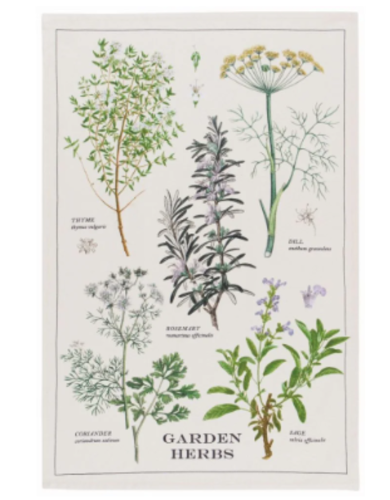 Now Designs Dish Towel, Garden Fines Herbs