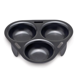 Harold Imports Non-Stick 3-Egg Poacher Insert