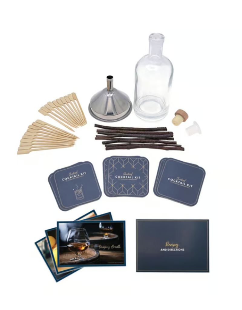 Charcoal Companion/Union Smoked Cocktail Kit & Recipe Kit