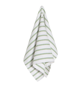 Now Designs Basketweave Kitchen Towel, Sage