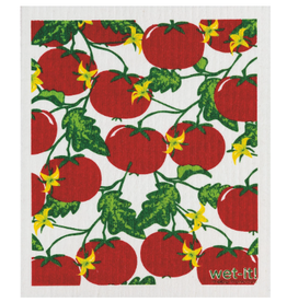 Wet-It Swedish Dish Cloth Multiple Tomatoes disc