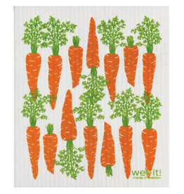 Wet-It Swedish Dish Cloth Multiple Carrots