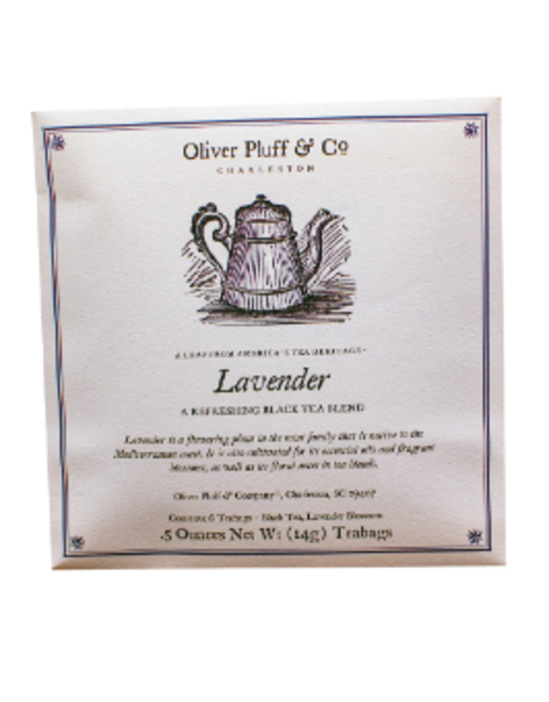 Oliver Pluff Tea - Lavender -6 bags .5oz