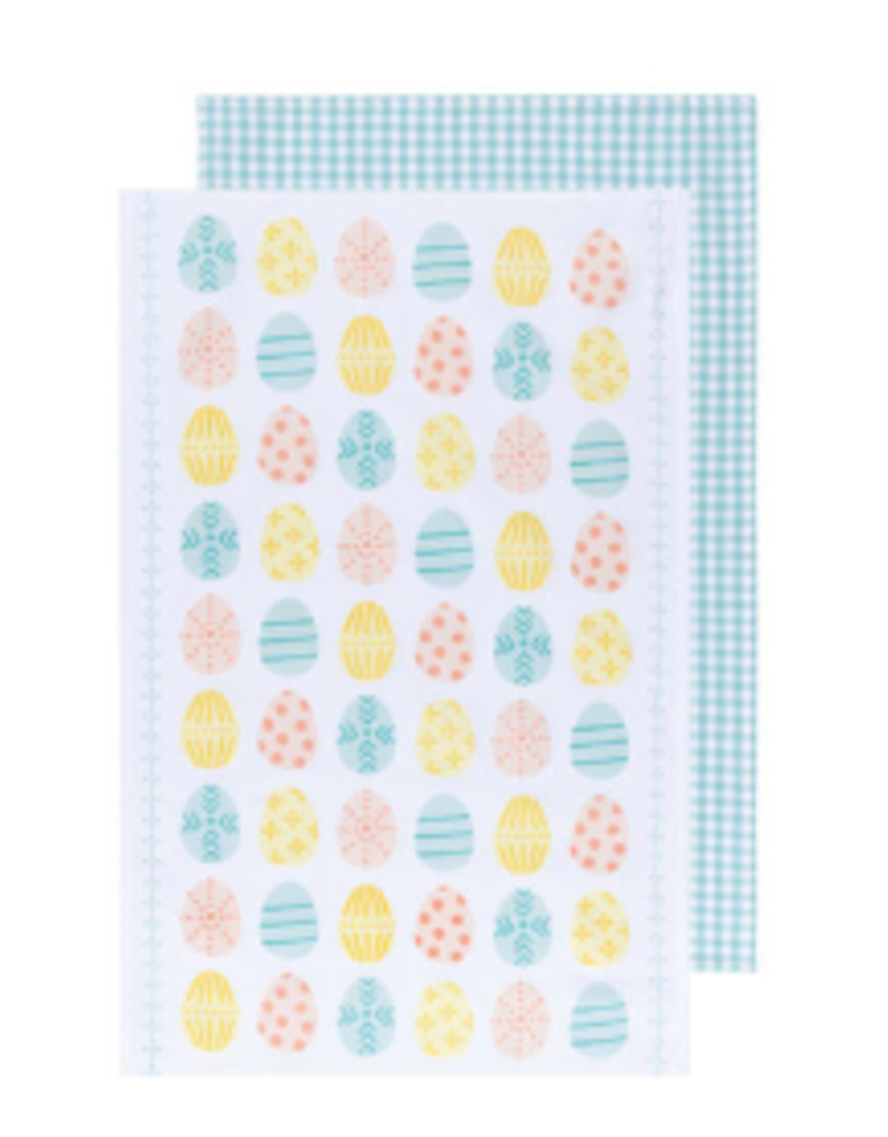 Now Designs Easter Towels, Eggs, Set of 2