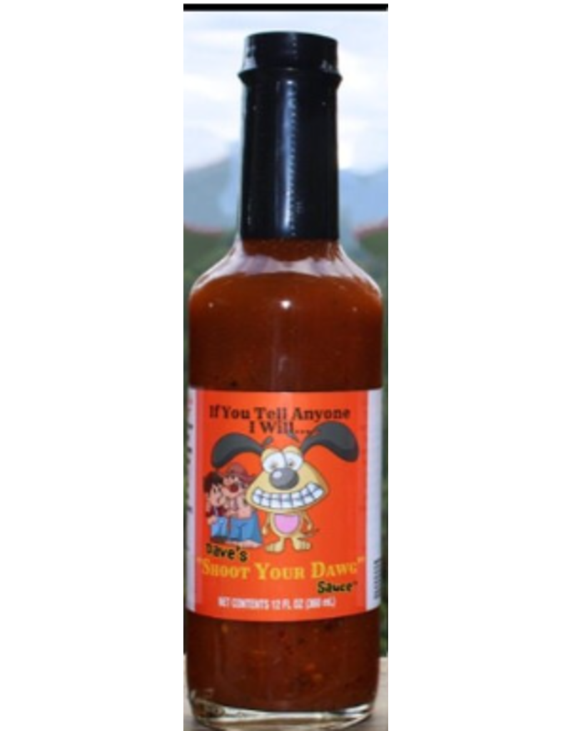 Dave's Shoot Your Dawg BBQ Sauce, 12oz
