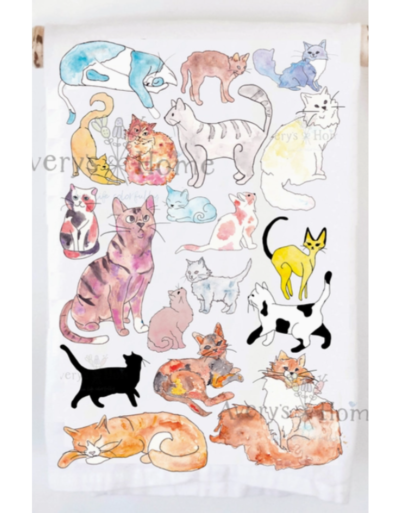 Dish Towel, Adorable Cat Breeds