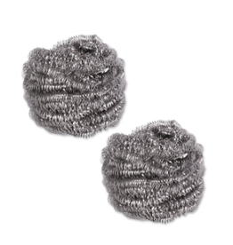 RSVP Endurance Stainless Steel Scrubbies, Set of 2
