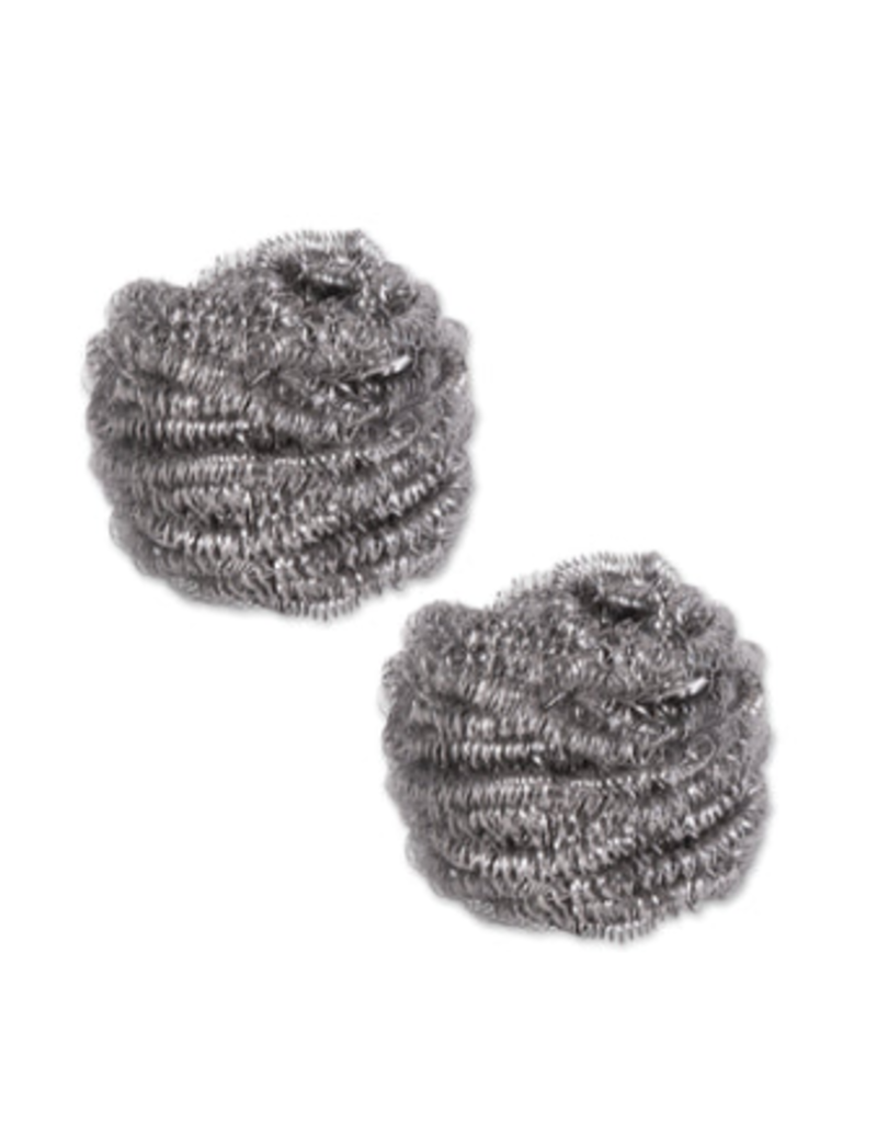 RSVP Endurance Stainless Steel Scrubbies, Set of 2