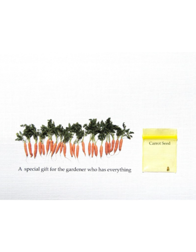 Greeting Card, Birthday, Carrot disc