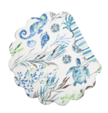 C and F Home Placemat, Crescent Bay, Reversible disc