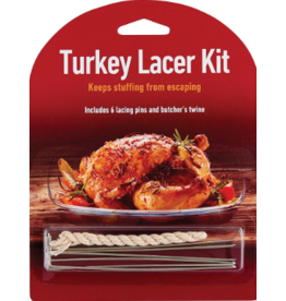 Harold Imports Poultry/Turkey Lacers/Trussing Needles/Twine, Set of 6