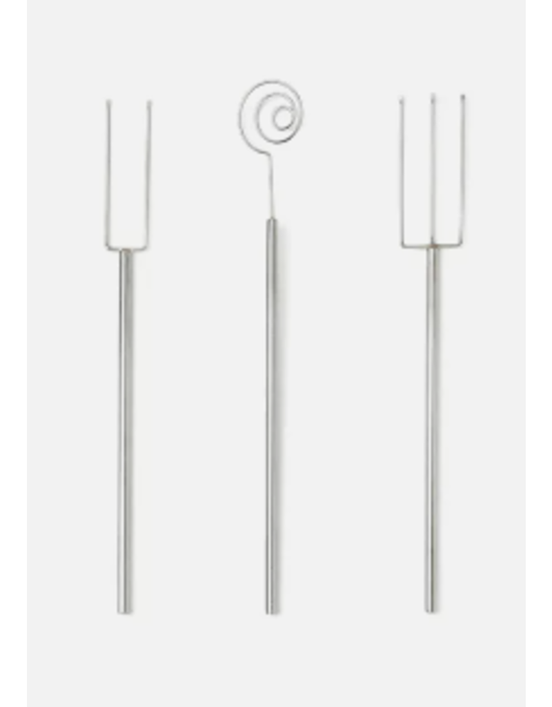 Foxrun Chocolate Dipping Tools, Set of 3