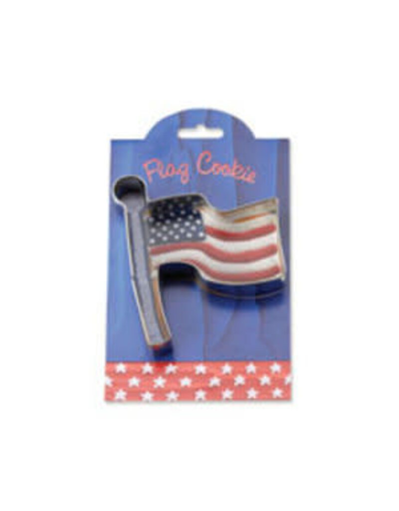 Ann Clark Patriotic Cookie Cutter Flag with Recipe Card