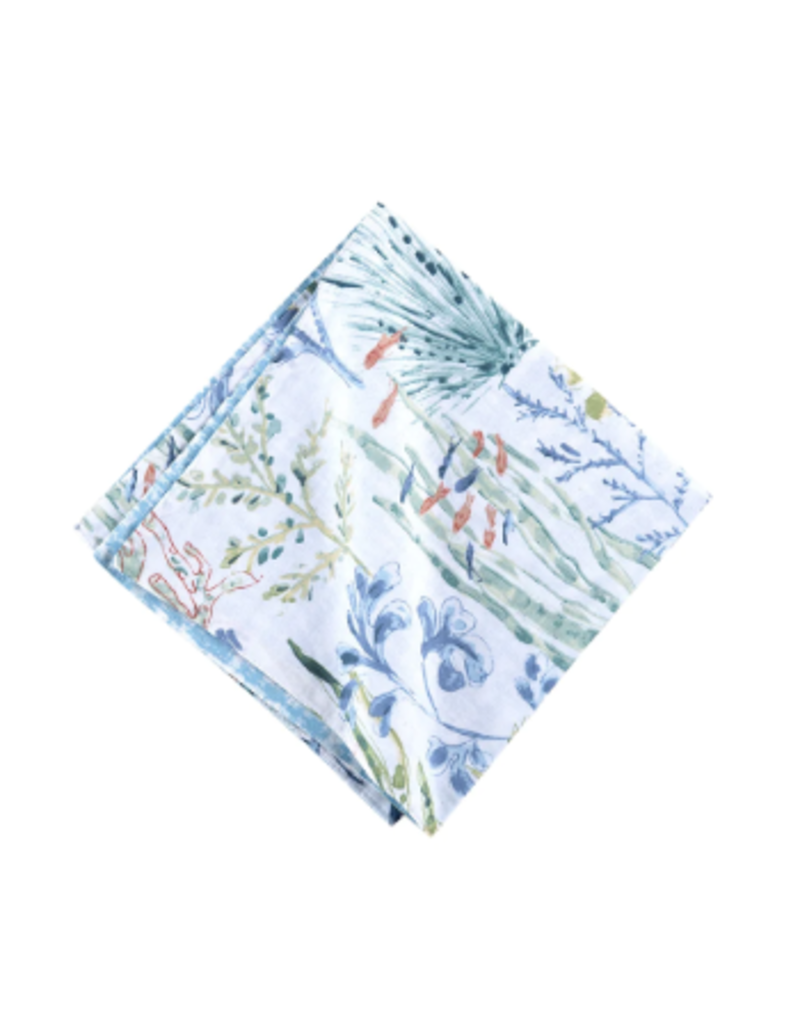 C and F Home Napkin, Coralie Sound, Reversible
