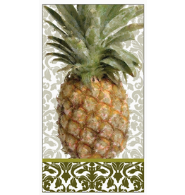 Boston International Guest Towels, Welcome Pineapple, 16x