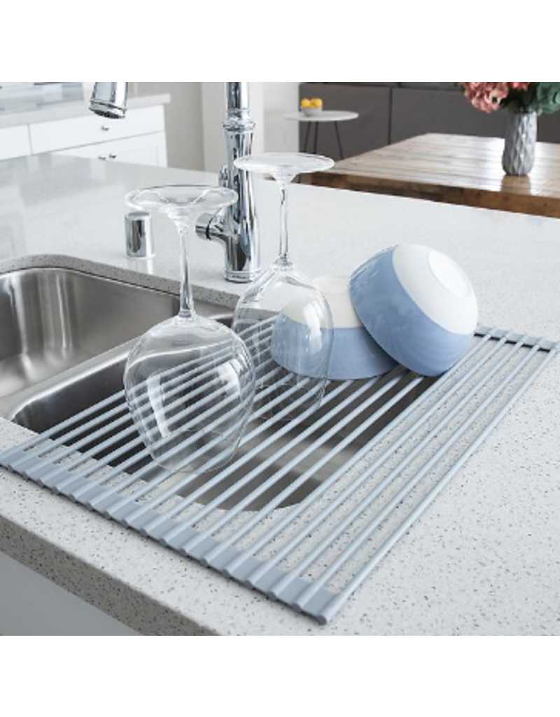 Core Home Over the Sink Non-Slip Roll Up Drying Rack