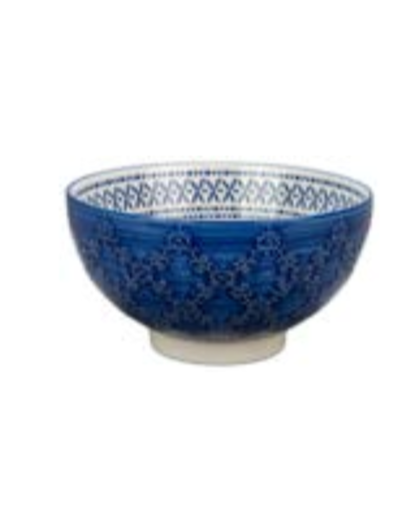 BIA Cordon Bleu Trellis Bowl, 8" INDIGO BLUE