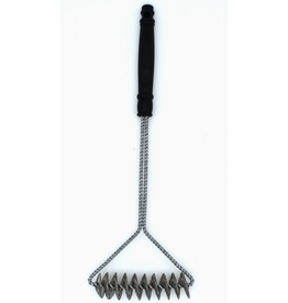 Foxrun OUTSET Grill Brush/Cleaner, COIL, BRISTLE-FREE