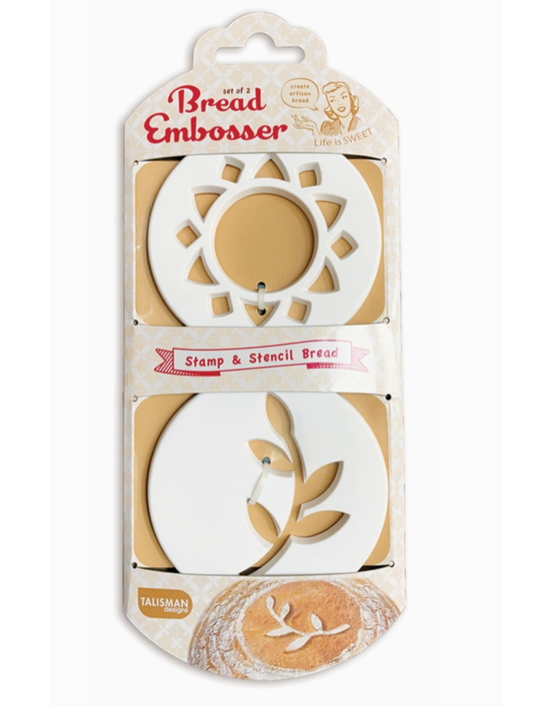 Talisman Bread Embossers, Set of 2