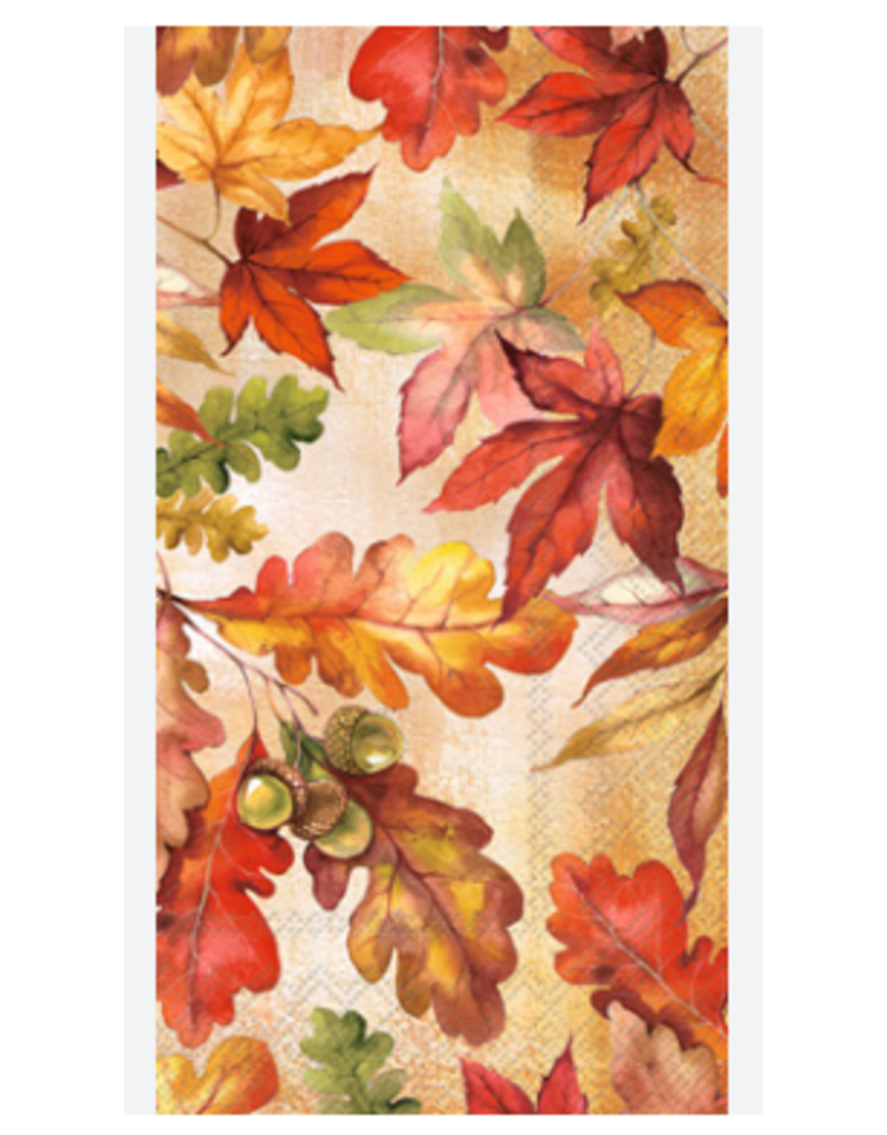 Boston International Fall Guest Towel, Bright Autumn Foliage