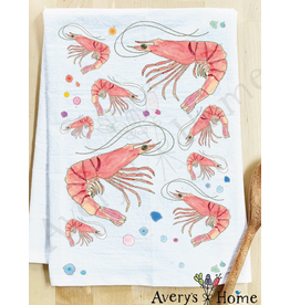 Dish Towel, Shrimp
