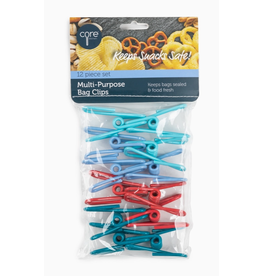 Core Home 12pc Bag Clips