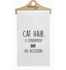 Ellembee Floursack Towel, CAT HAIR