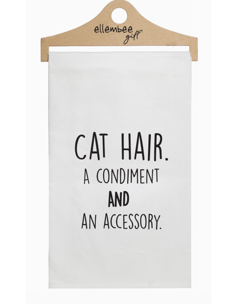 Ellembee Floursack Towel, CAT HAIR
