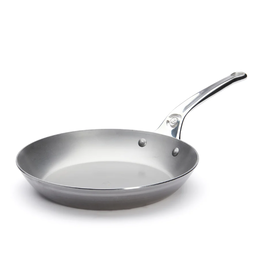 De Buyer Mineral B PRO Carbon Steel Frypan, 9.5" OVEN SAFE (7" cooking surface) cir