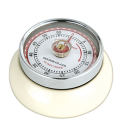 Frieling Kitchen Timer Retro, Cream DISC