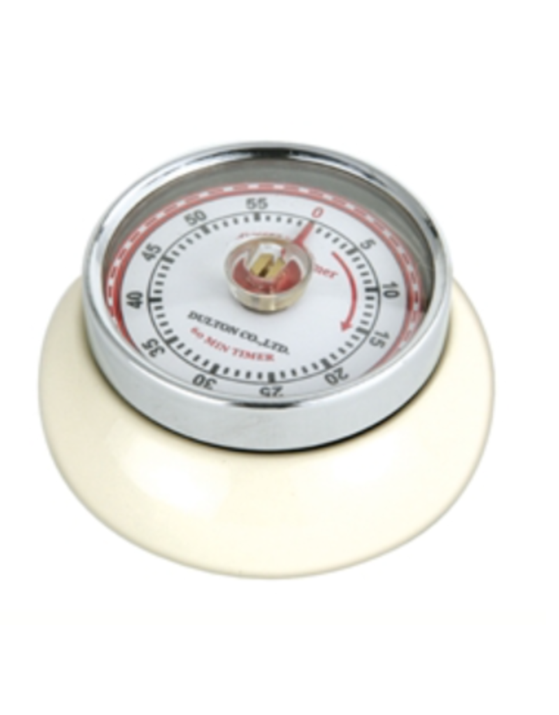 Frieling Kitchen Timer Retro, Cream DISC