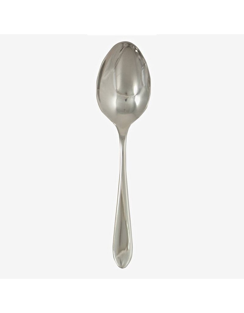 Ginkgo Serving Spoon, LINDEN, 18/0 polished stainless