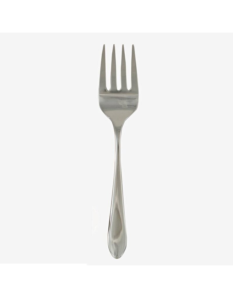 Ginkgo Serving Fork, LINDEN, 18/0 polished stainless