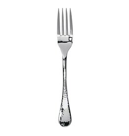 Ginkgo Salad Fork, Lafayette, 18/0 hammered stainless