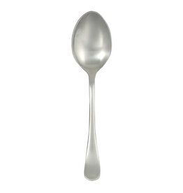 Ginkgo Serving Spoon, BERGEN, 18/0 brushed stainless