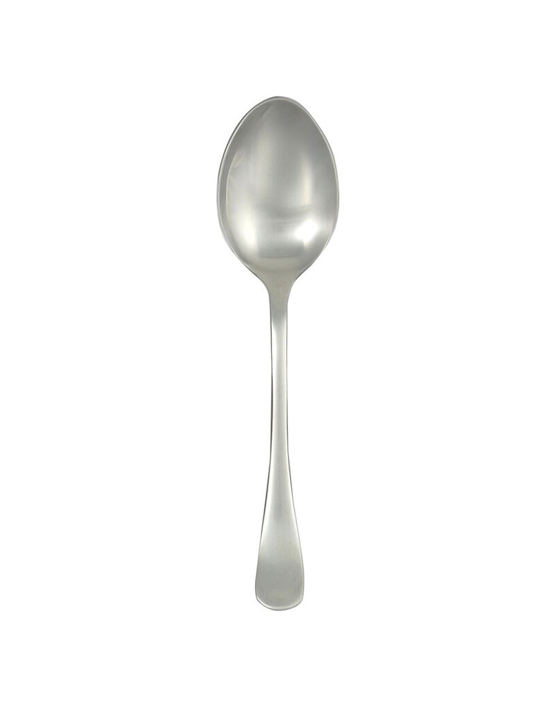 Ginkgo Serving Spoon, BERGEN, 18/0 brushed stainless