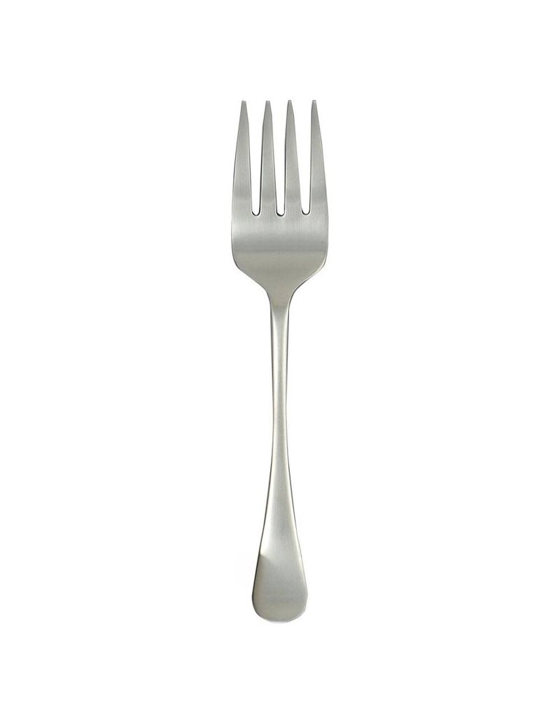 Ginkgo Serving Fork, BERGEN, 18/0 brushed stainless