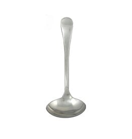 Ginkgo Serving/Sauce Ladle, BERGEN, 18/0 brushed stainless, 6.5"