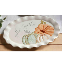 Mudpie Fall Platter, Gather Together, 16"