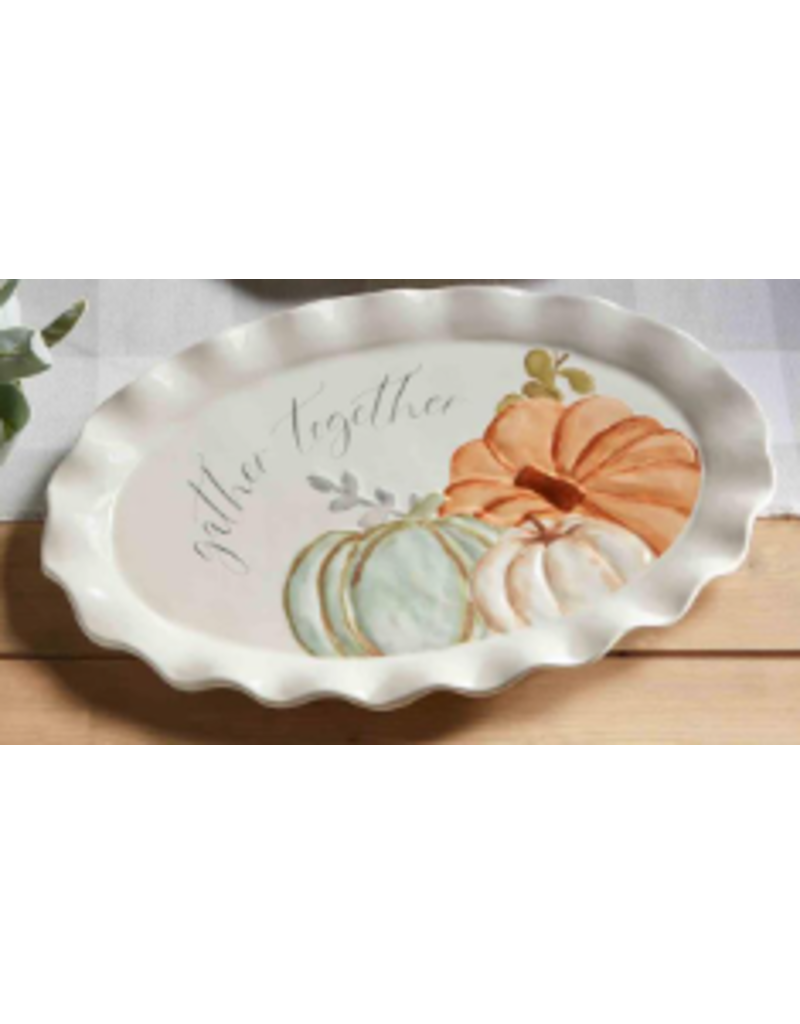 Mudpie Fall Platter, Gather Together, 16"