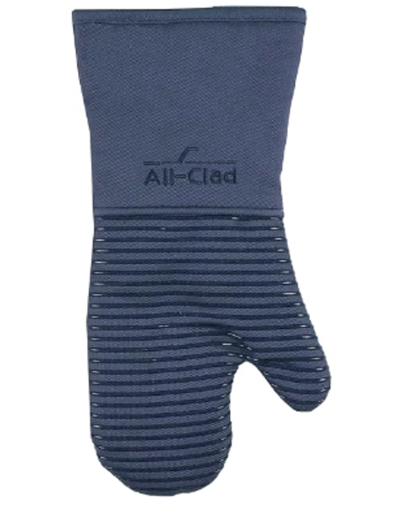 John Ritzenthaler AllClad Silicone Mitt Glove, Indigo/Federal Blue