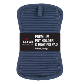 John Ritzenthaler AllClad Silicone Potholder, Indigo/Federal Blue