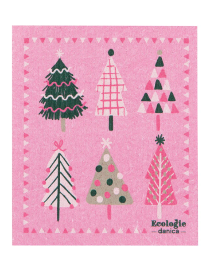 Now Designs Holiday Swedish Dish Cloth GLITZmas Trees now