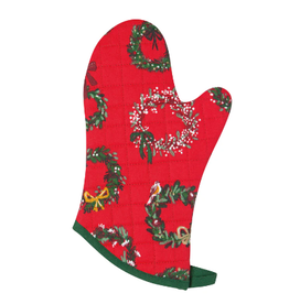 Now Designs Holiday Mitt Glove, Wreaths