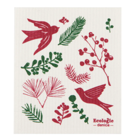 Now Designs Holiday Swedish Dish Cloth Winterberry now